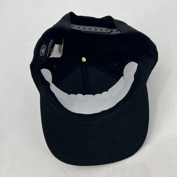 Volcom Hat Mens One Size V Quarter Snapback Cotton Medium Weight Twill Woven - Picture 8 of 12